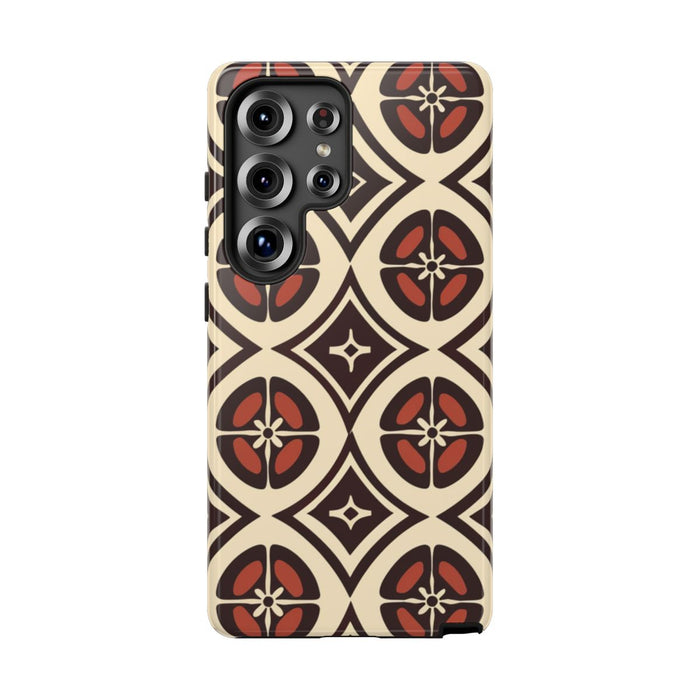 Geometrisch Bruin-Beige Patroon