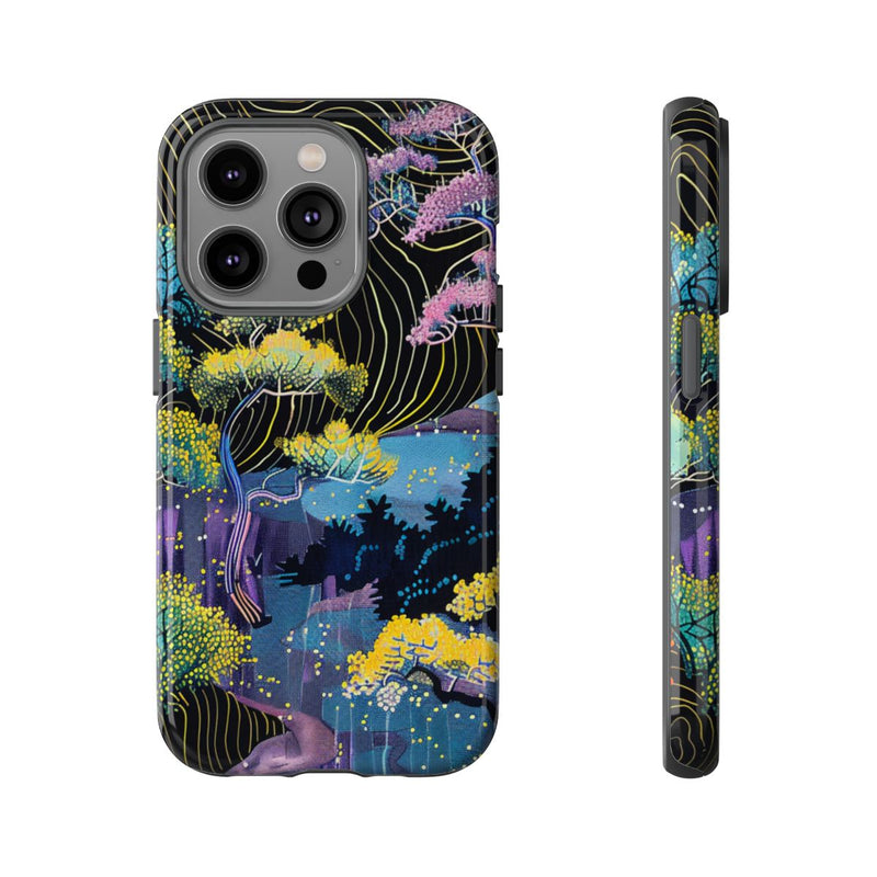 Kleurrijk Abstract Boomlandschap