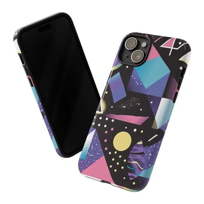 Geometrisch Vaporwave Abstract Patroon