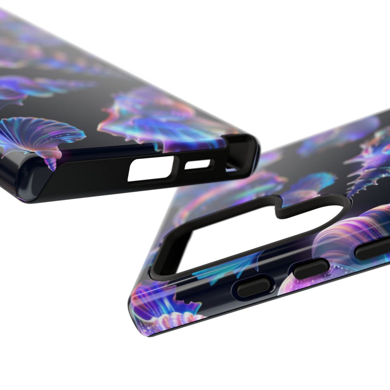 Neon Pastel Schelpenpatroon