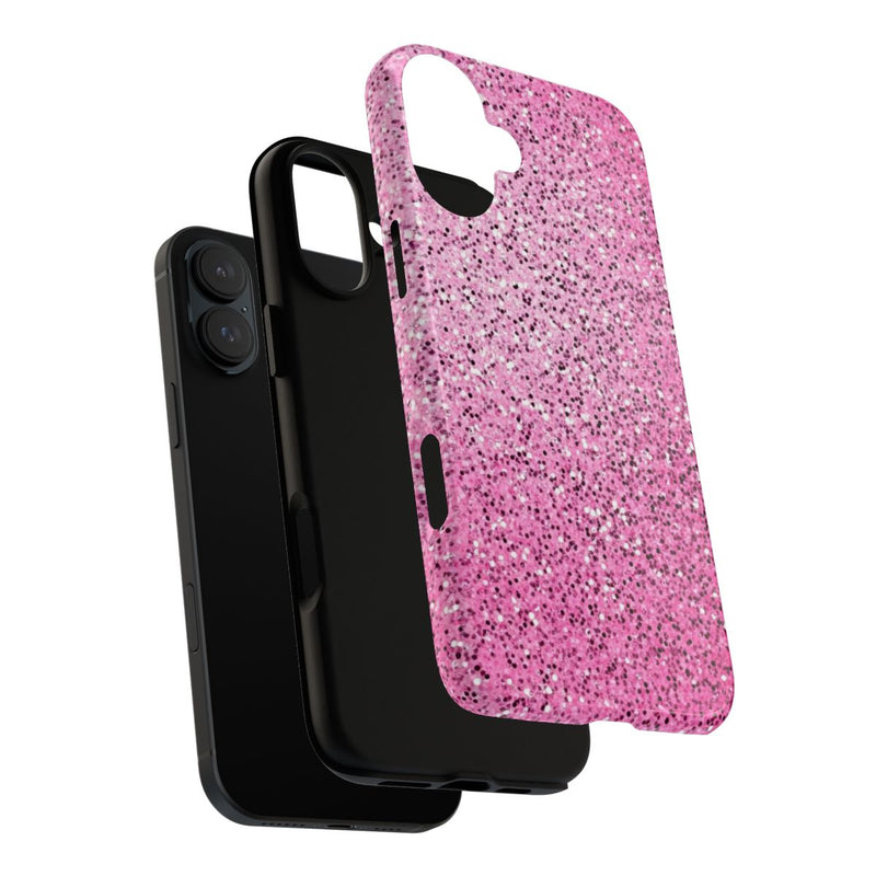 Roze Glitter Sprankelstructuur