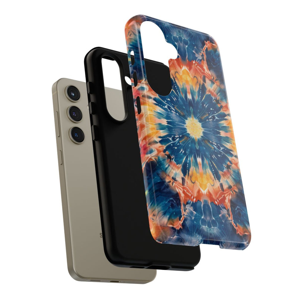 Vrolijk Tie-Dye Mandala Patroon