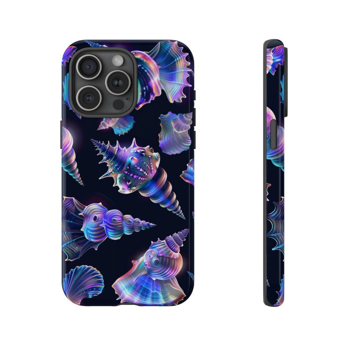 Neon Pastel Schelpenpatroon