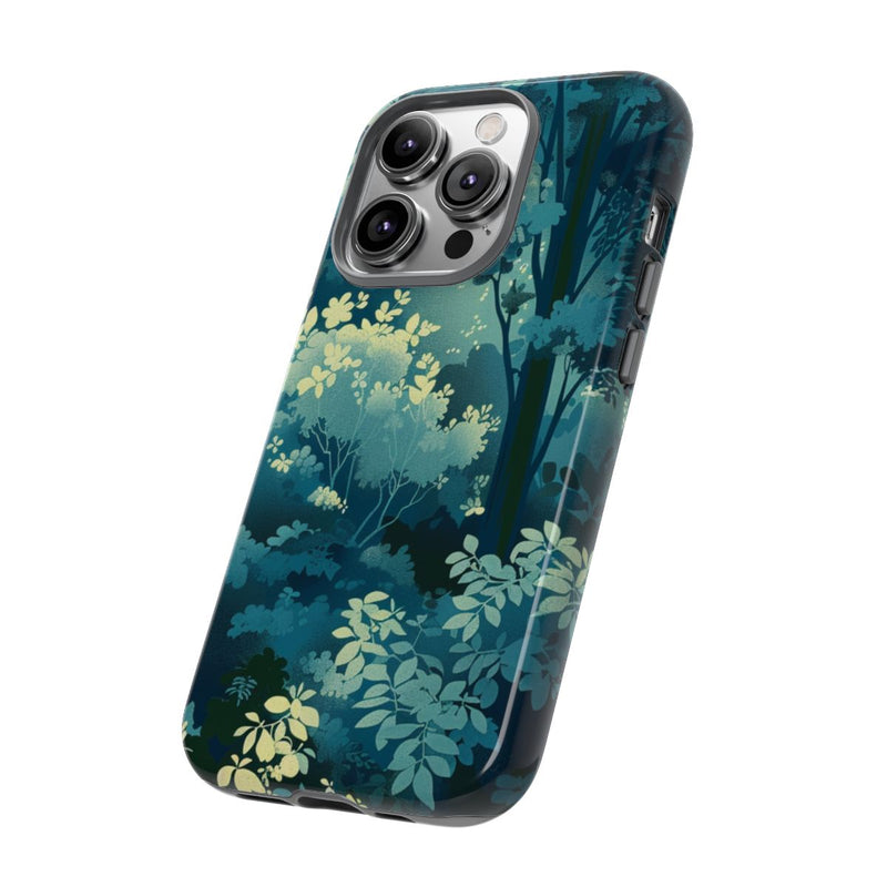 Gloeiende Bosbladeren in Laagjes