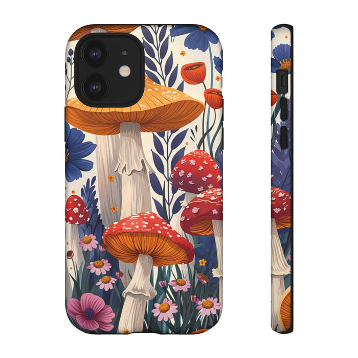 Kleurrijke Paddenstoelen en Bloemen
