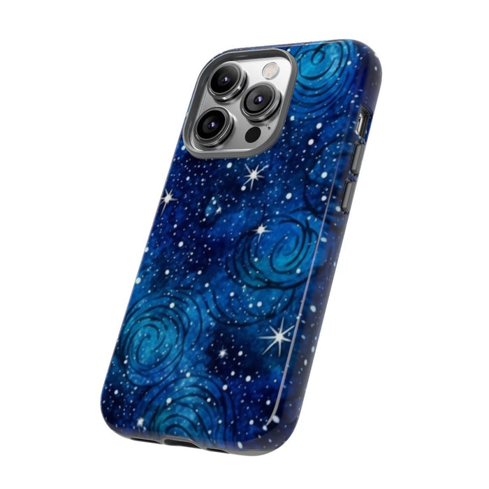 Blauw Sterrenstelsel Patroon