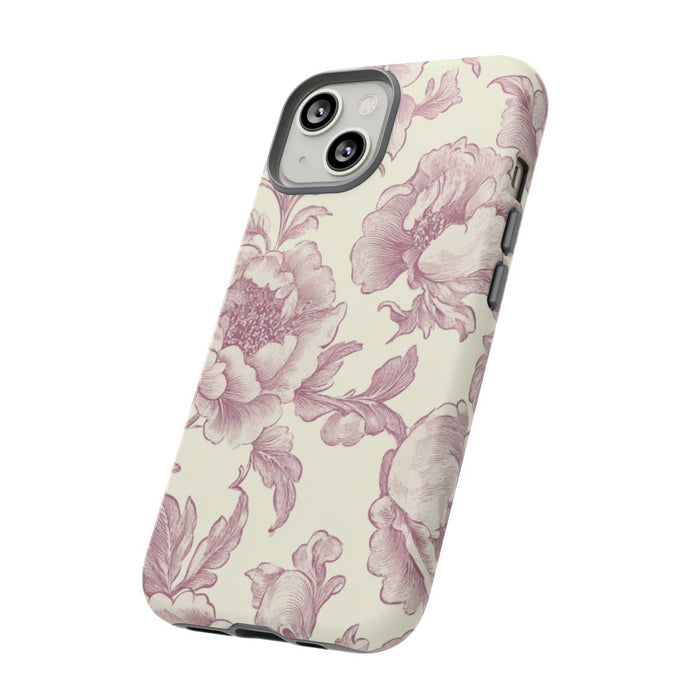 Elegante Victoriaanse Bloemenprint