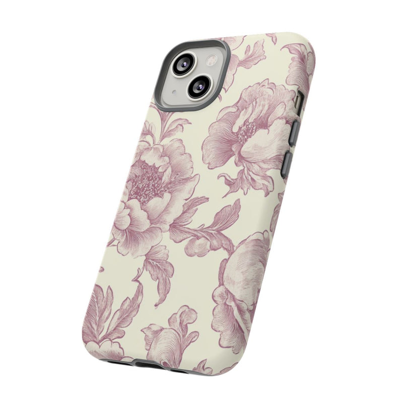 Elegante Victoriaanse Bloemenprint