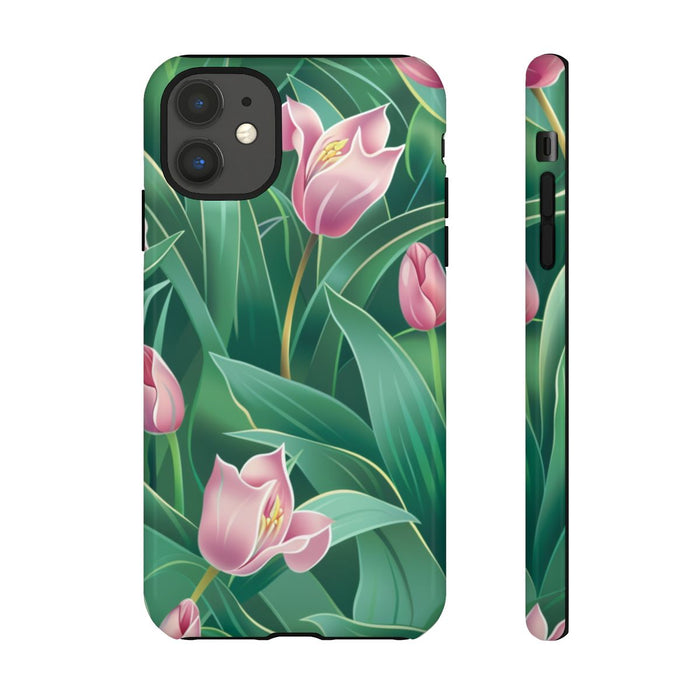 Roze Tulp Bloemenpatroon