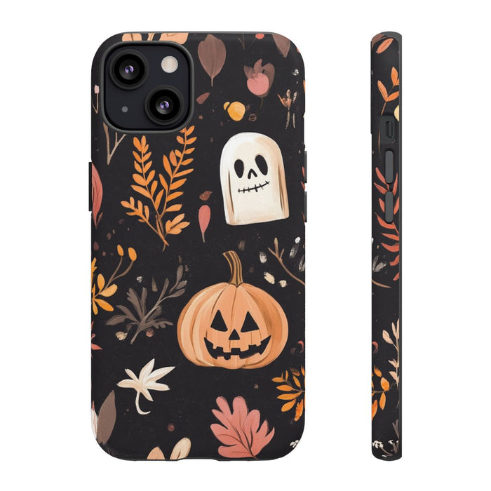 Halloween Pompoen- en Spookmotief