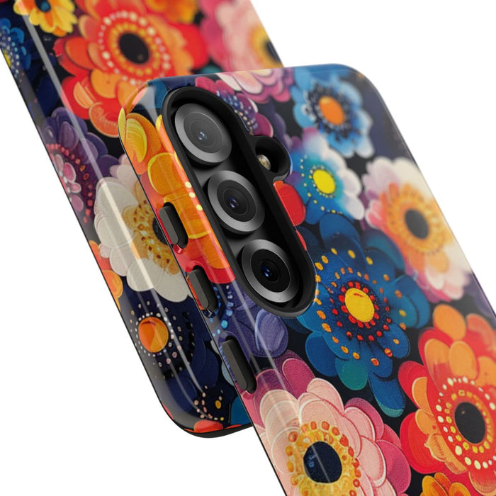 Levendig Abstract Bloemenpatroon