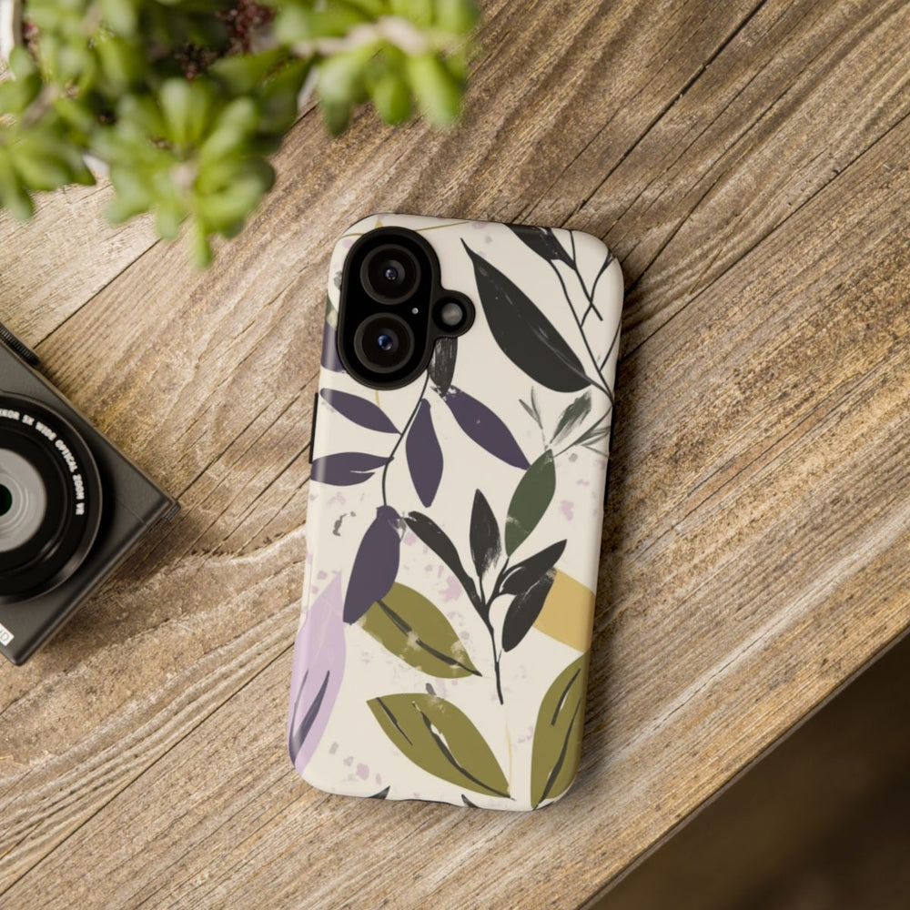 Gestileerd Botanisch Bladerenpatroon