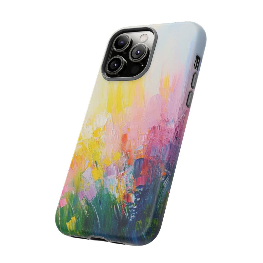 Abstracte Kleurrijke Penseelstreken