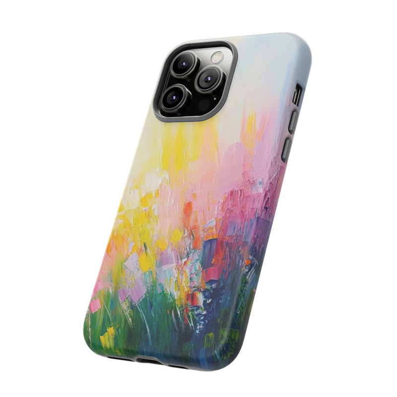 Abstracte Kleurrijke Penseelstreken