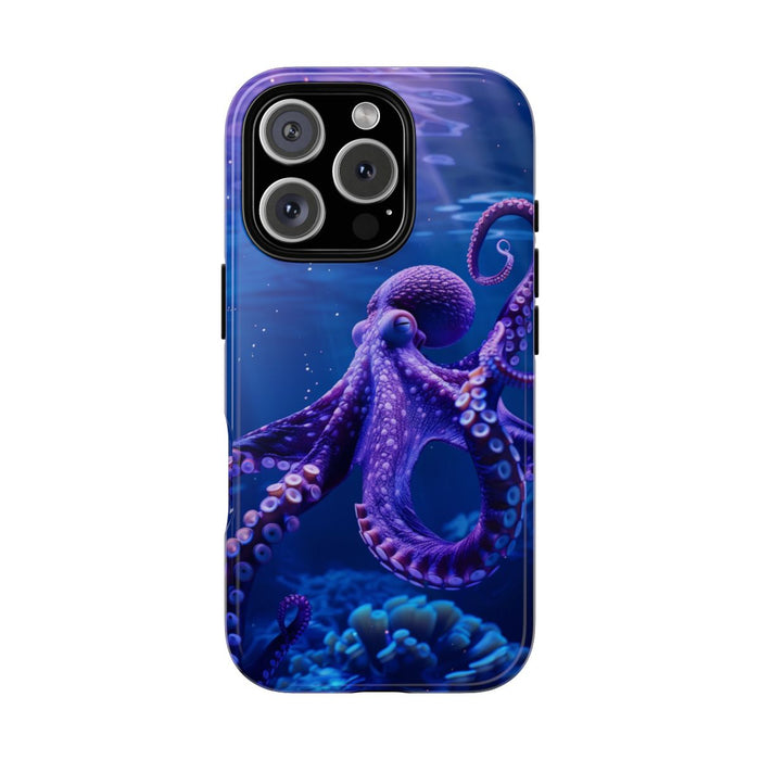 Paarse Octopus Onderwaterlandschap