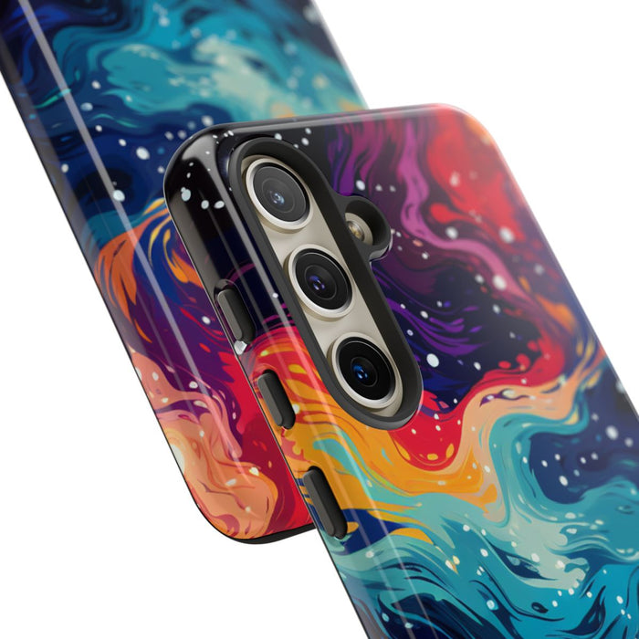 Kleurrijk Abstract Galaxy Patroon
