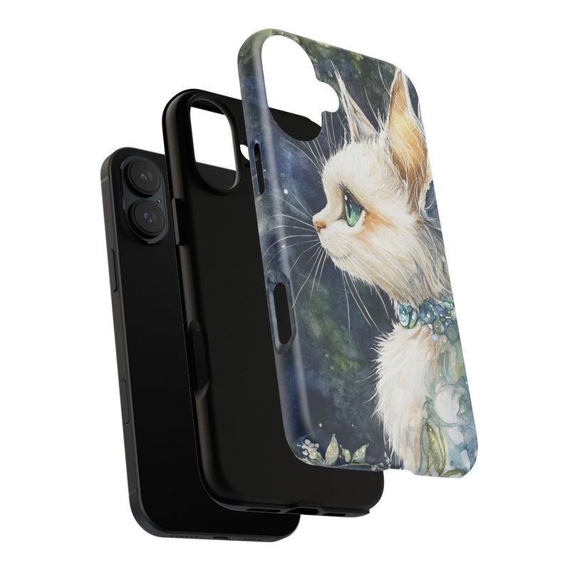 Aquarel Sprookjeskat met Vleugels