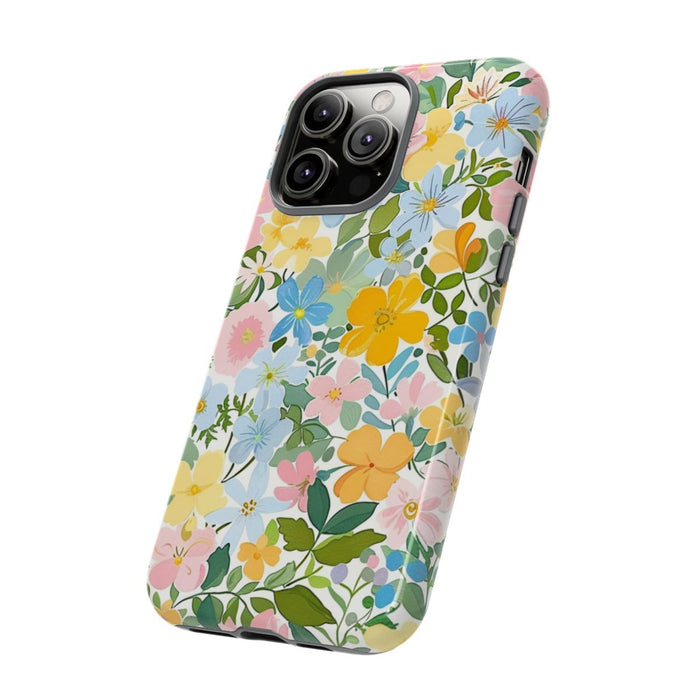 Vrolijk Pastel Bloemenpatroon