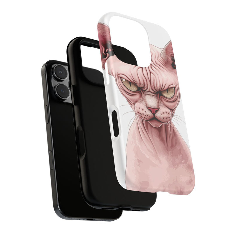 Roze Sfinxkat Illustratie