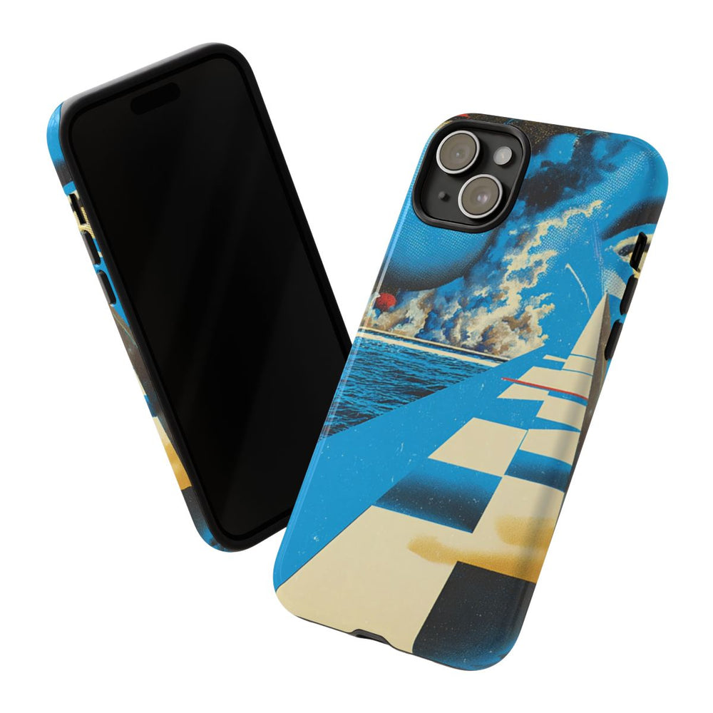 Surrealistische Geometrische Oceaanscène