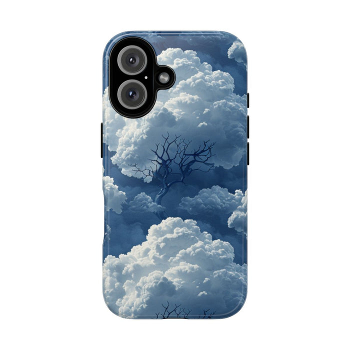 3D Wolken en Boompatroon