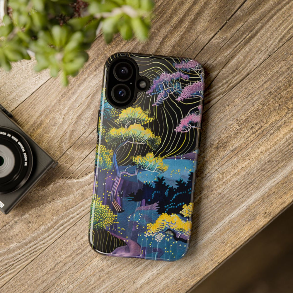 Kleurrijk Abstract Boomlandschap