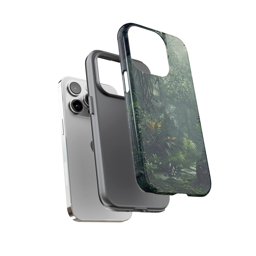 Dichtbegroeid Groen Junglepaden