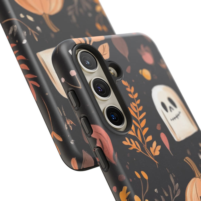 Halloween Pompoen- en Spookmotief