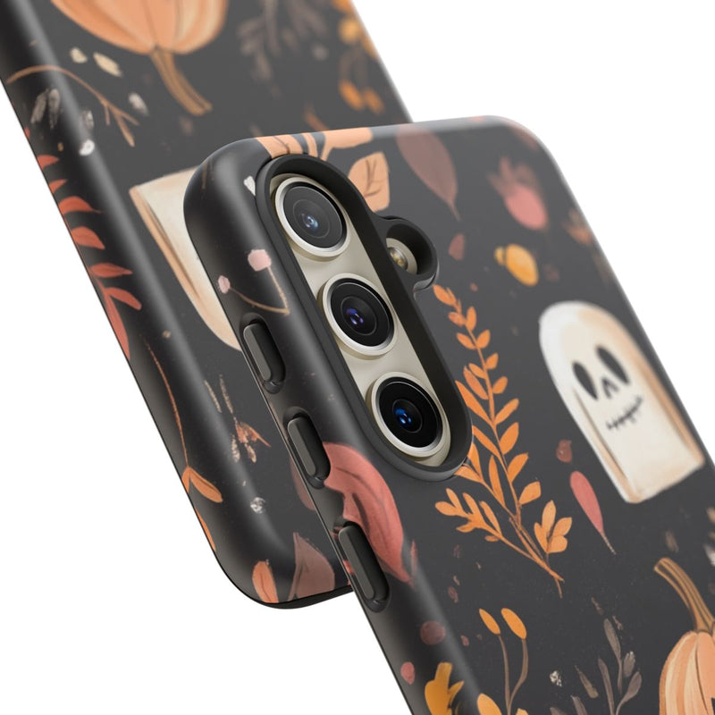 Halloween Pompoen- en Spookmotief
