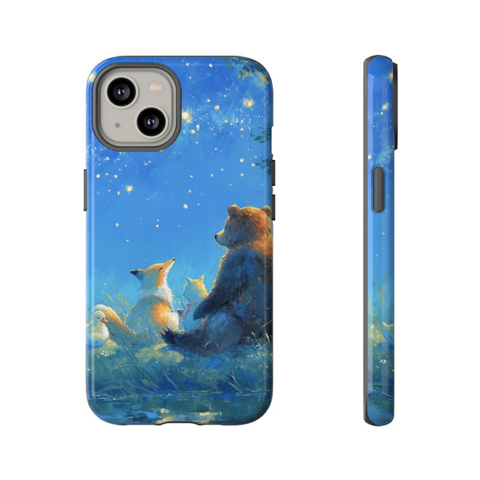 Beer, Vos en Eend Onder Sterrenhemel