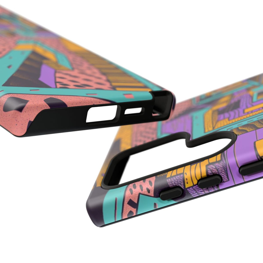 Geometrisch Abstract Patroon met Dieptewerking