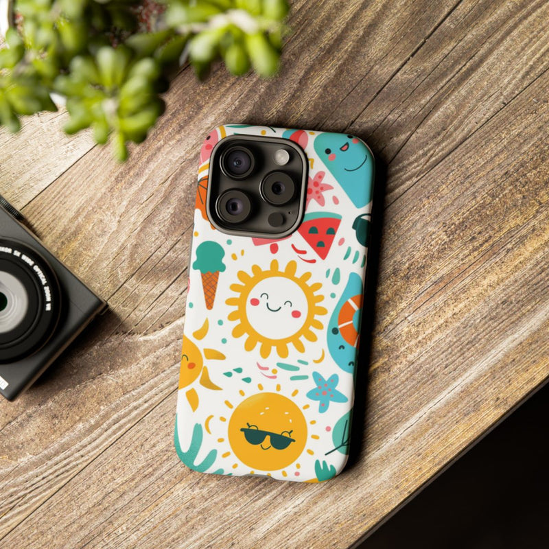 Vrolijke Zomerzonnetjes en Lekkernijen Patroon
