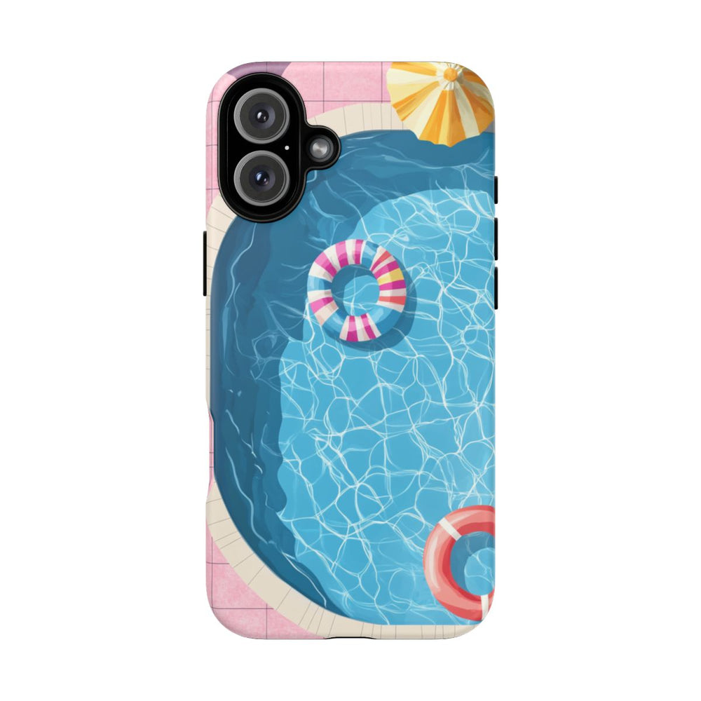 Zomers Zwembad van Bovenaf