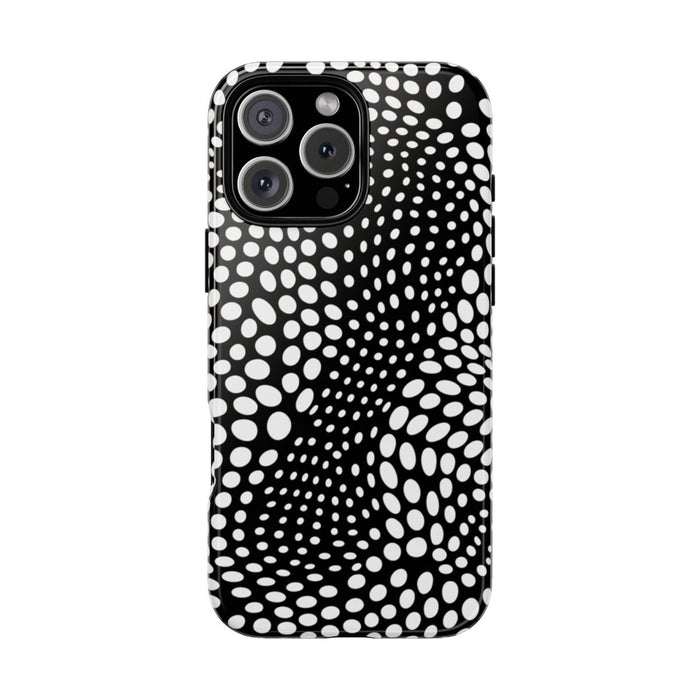 Zwart-Wit Optische Illusie Patroon