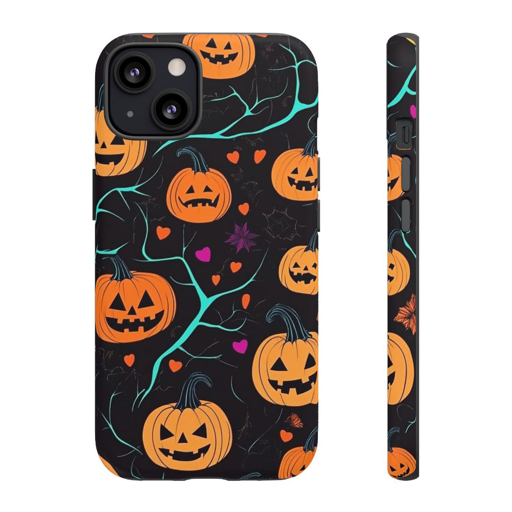 Herfstige Pompoenen en Hartenpatroon