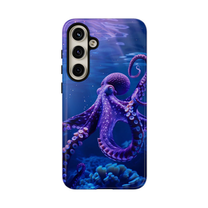 Paarse Octopus Onderwaterlandschap