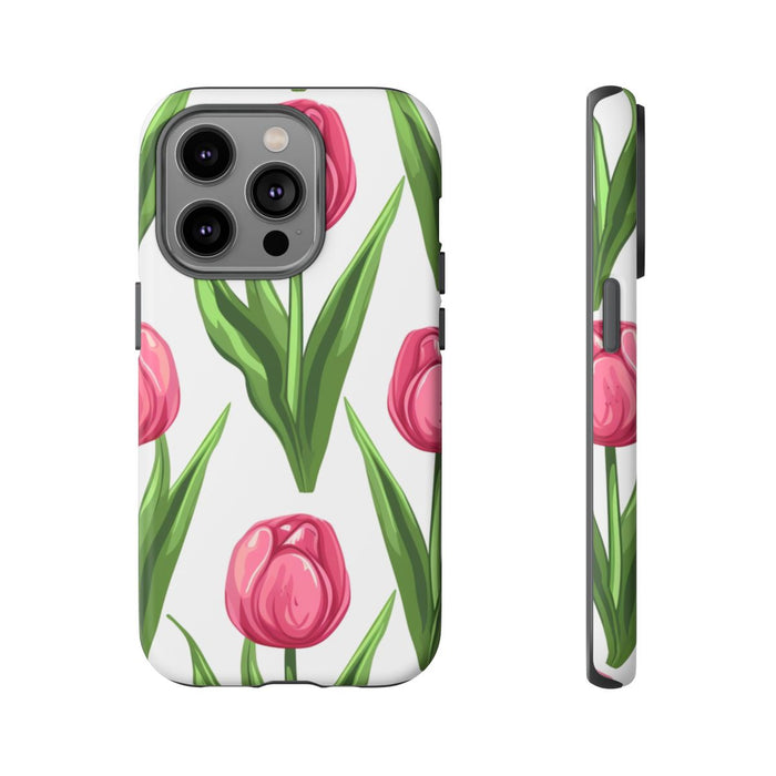 Roze Tulp Bloemenpatroon