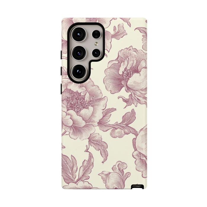 Elegante Victoriaanse Bloemenprint