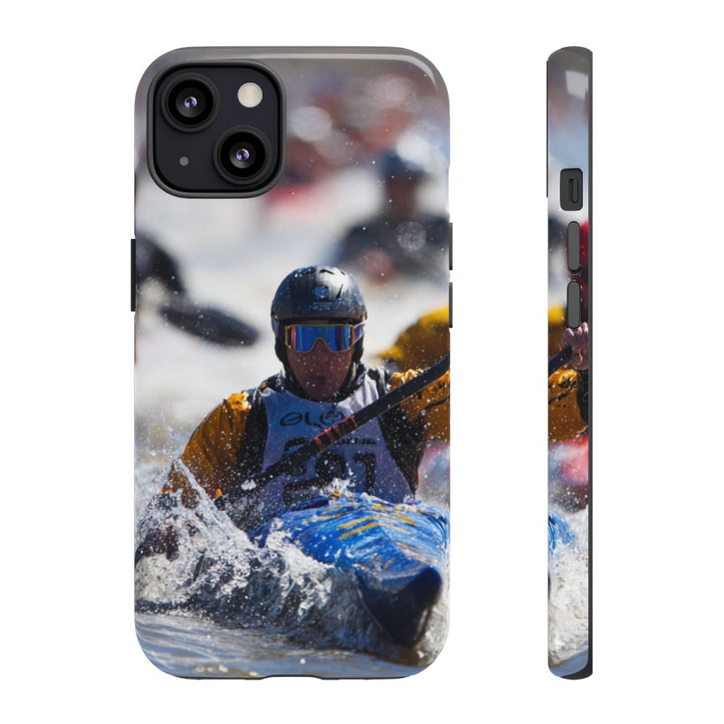 Kajakrace Actie Scène