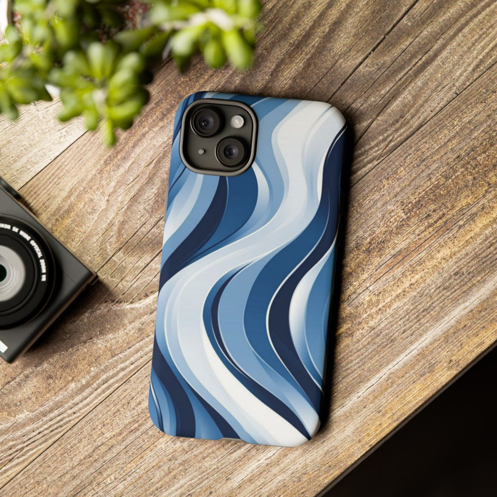 Moderne Blauwe Golven