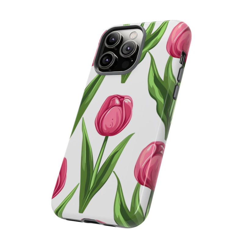 Roze Tulp Bloemenpatroon