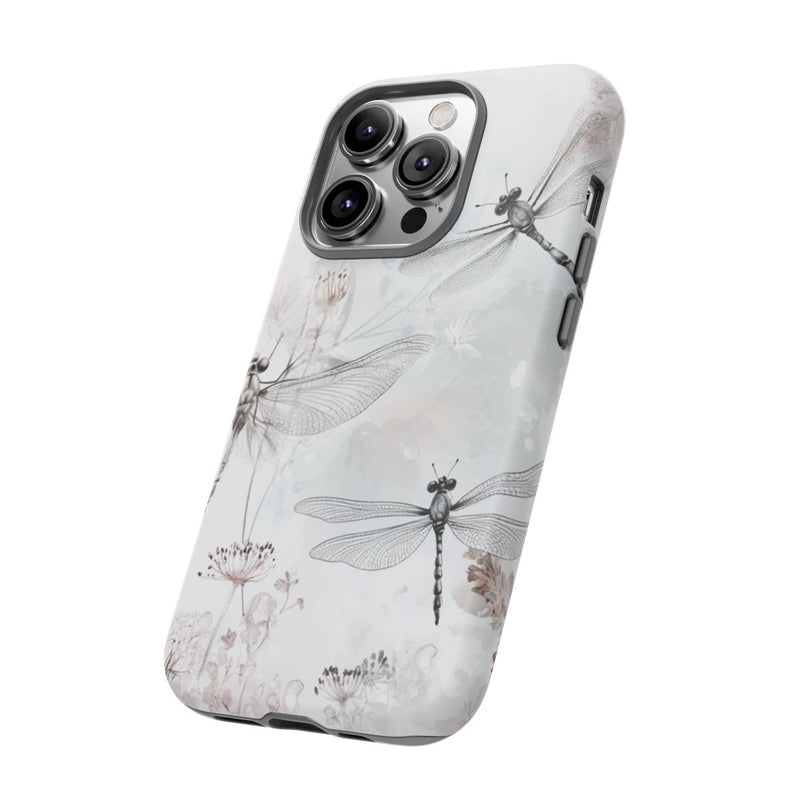 Fijne Libellen en Bloemen in Aquarel