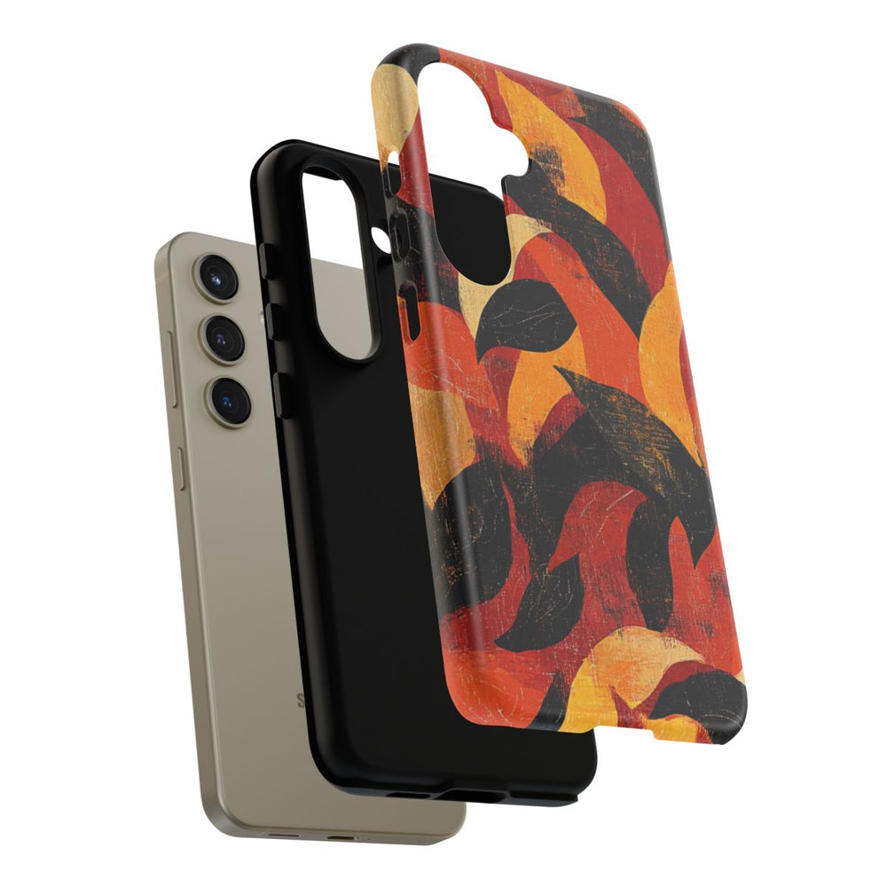 Abstract Herfstbladeren Patroon