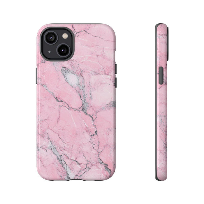 Roze Marmerstructuur met Glanzende Afwerking