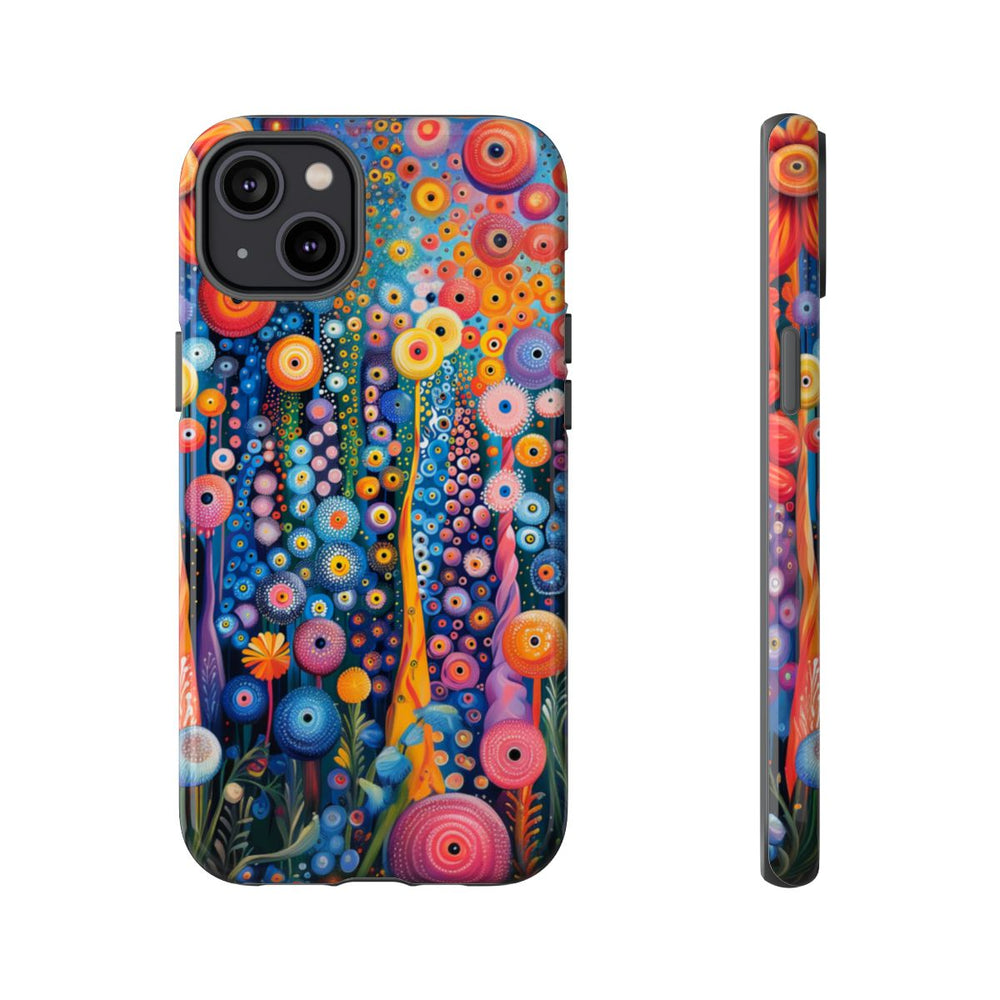 Levendig Abstract Bloemenpatroon