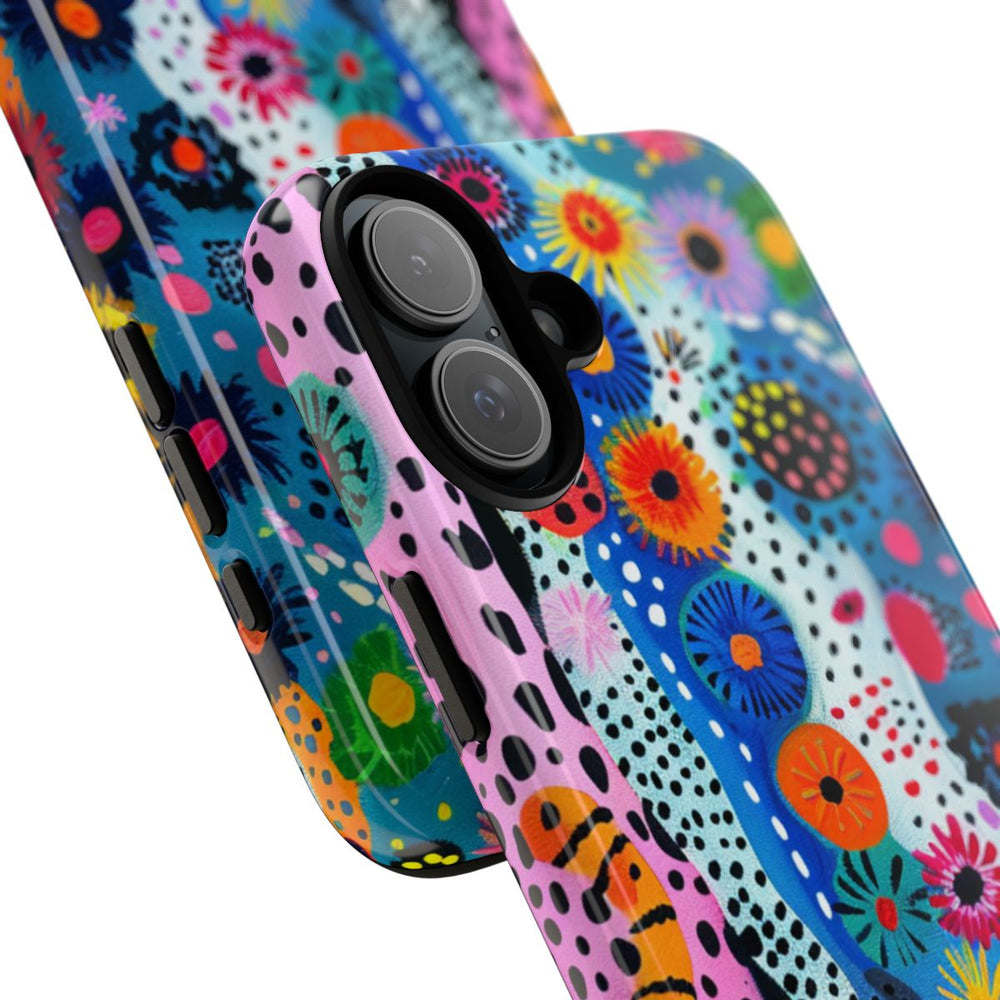 Kleurrijk Abstract Bloemen- en Dierenpatroon