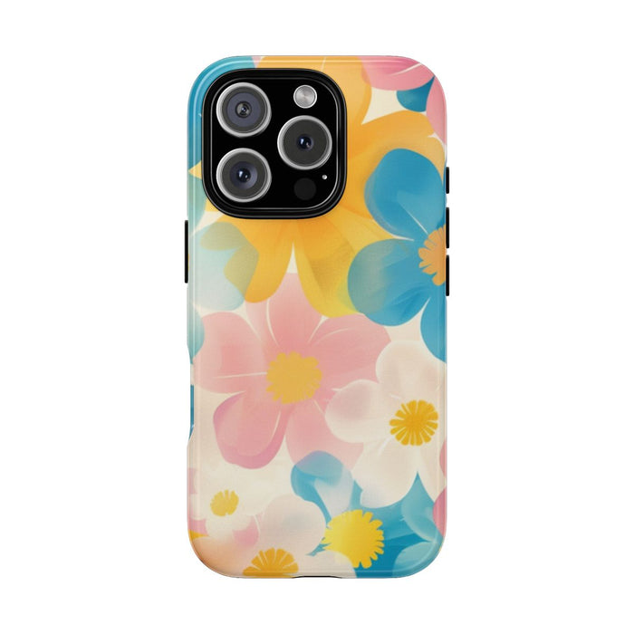 Vrolijk Pastel Bloemenpatroon