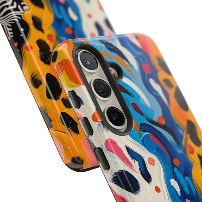Abstract Kleurrijk Zebra Patroon