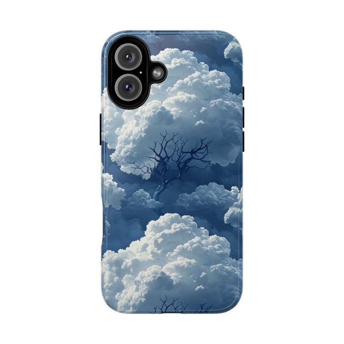 3D Wolken en Boompatroon