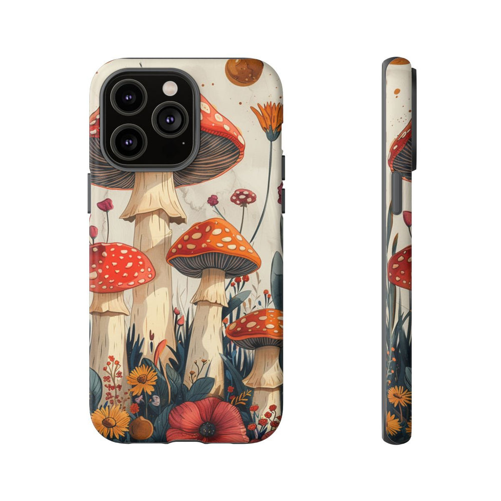 Kleurrijke Paddenstoelen en Vrolijke Zonnen